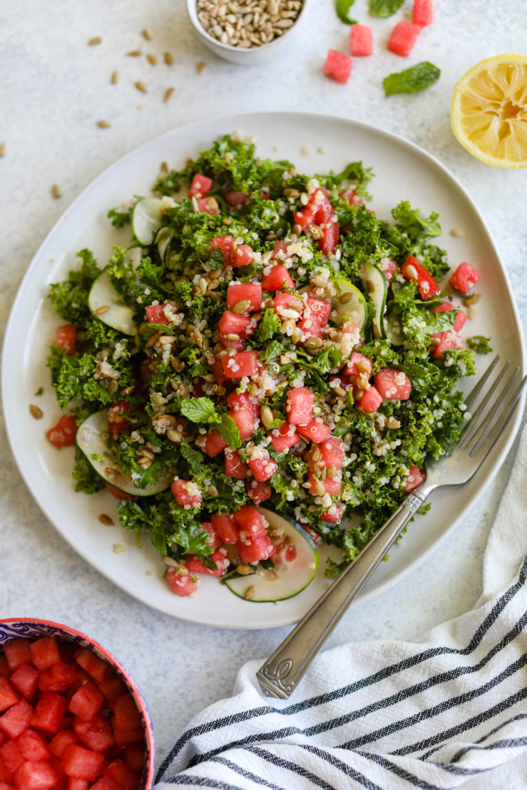 Watermelon Quinoa Kale Salad | Riordan Clinic
