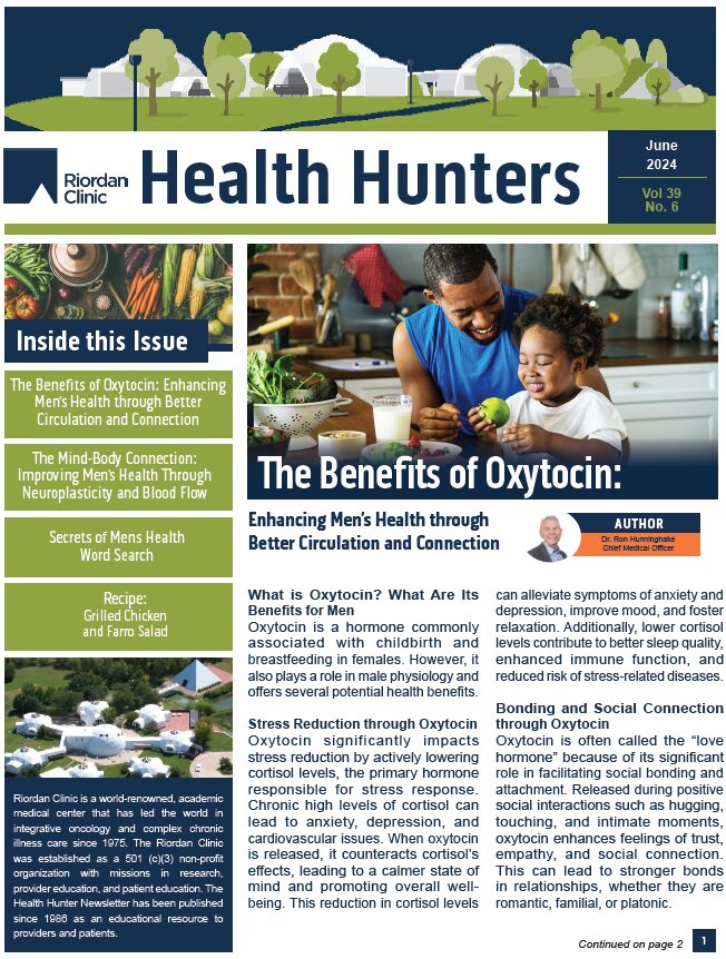 Health_Hunters_June2024_Cover | Riordan Clinic