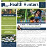 March 2025 issue of Health Hunters, featuring insights on Check Your Health, nutrient testing, and proactive wellness strategies.