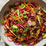 spring rainbow slaw